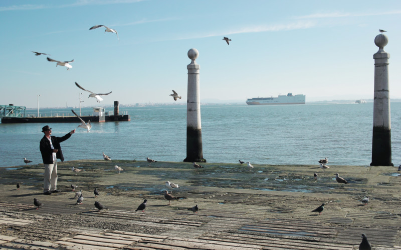 Rundreise durch Portugal – Lisasbon Hafen