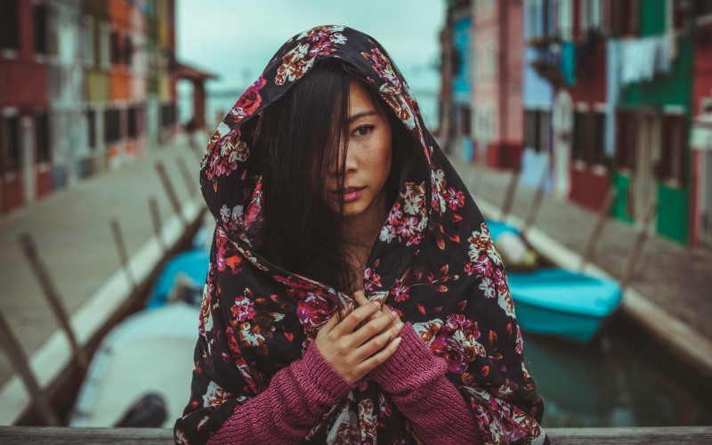 Island Burano Portrait