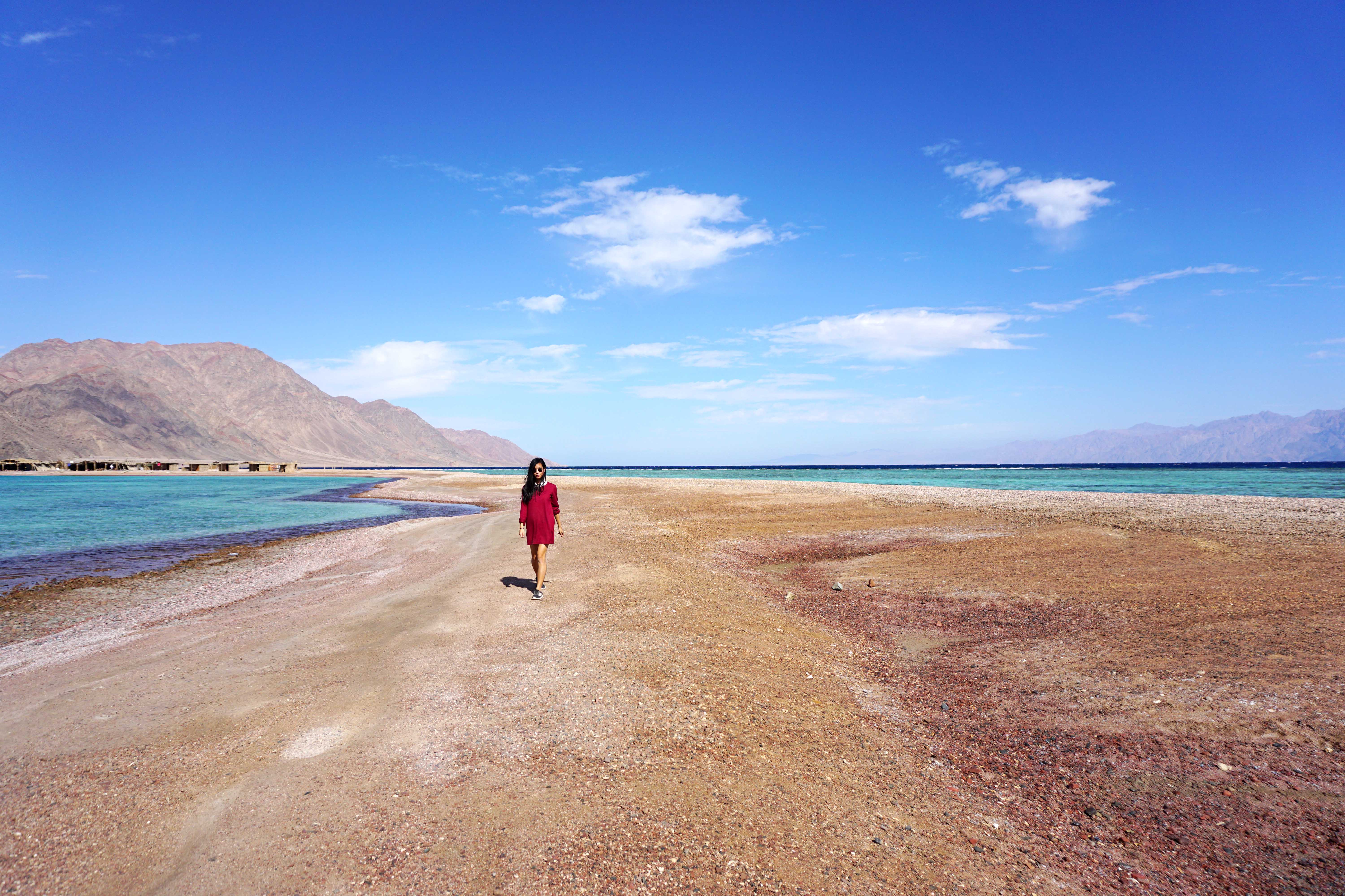 travelling in dahab egypt